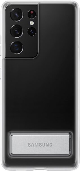Акція на Чехол Samsung для Galaxy S21 Ultra (G998) Clear Standing Cover Transparency (EF-JG998CTEGRU) від MOYO