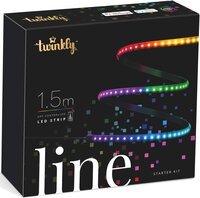 Smart LED подсветка Twinkly Line 100 RGB, Gen II, IP20, длина 1,5м, кабель черный (TWL100STW-BEU)