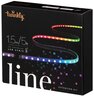 Удлинитель Smart LED подсветка Twinkly Line 100 RGB, Gen II, IP20, плюс 1,5м, кабель черный (TWL100ADP-B) фото 