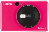 Фотокамера моментальной печати Canon ZOEMINI C CV123 Bubble Gum Pink + 30 листов Zink PhotoPaper (3884C035)