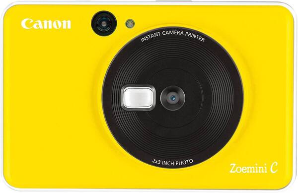 

Фотокамера моментальной печати Canon ZOEMINI C CV123 Bumble Bee Yellow + 30 листов Zink PhotoPaper (3884C033)