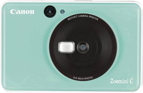 

Фотокамера моментальной печати Canon ZOEMINI C CV123 Mint Green + 30 листов Zink PhotoPaper (3884C032)