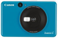 Фотокамера моментальной печати Canon ZOEMINI C CV123 Seaside Blue + 30 листов Zink PhotoPaper (3884C034)