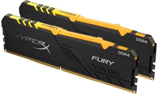 

Память для ПК Kingston DDR4 3600 32GB KIT HyperX Fury RGB (HX436C18FB4AK2/32)