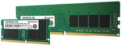 Акція на Память для ПК Transcend DDR4 3200 8GB (JM3200HLG-8G) від MOYO