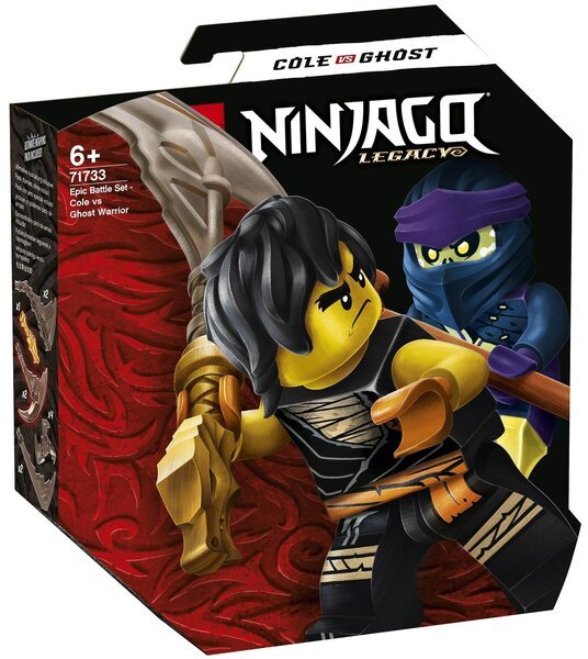 

Конструктор LEGO Грандиозная битва: Коул против воина-призрака