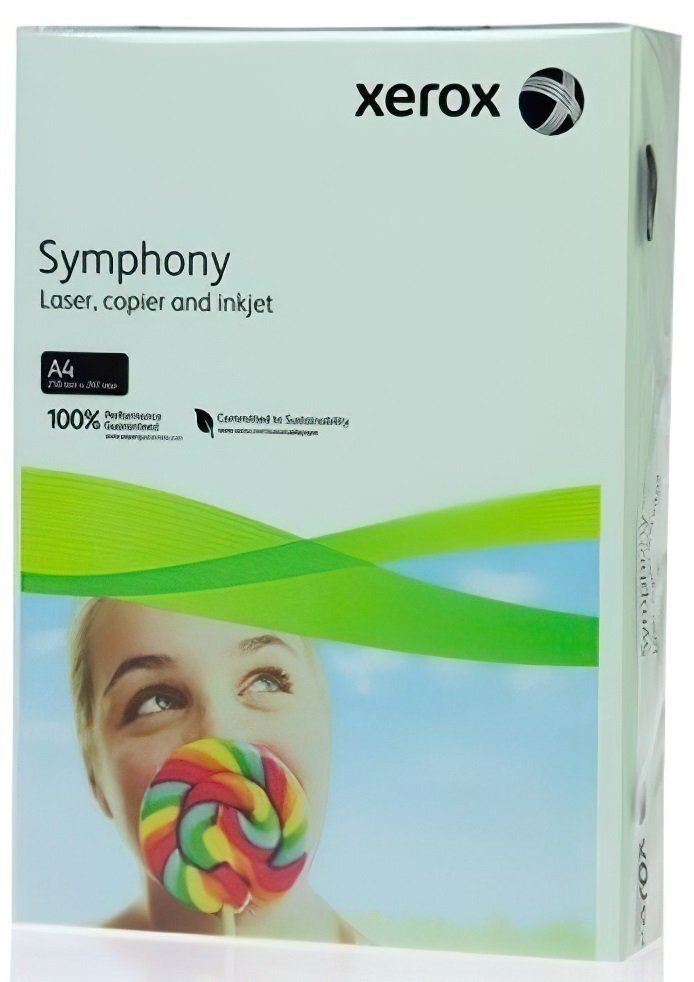

Бумага Xerox цветная SYMPHONY Pastel Salmon (160) 250л. (003R93230)