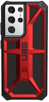 Чехол UAG для Galaxy S21 Ultra Monarch Crimson (212831119494)