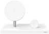 Бездротове ЗУ Belkin 2-in-1 Wireless Pad/Stand/Apple Watch White (F8J234VFWHT-APL)фото