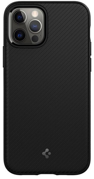 

Чехол Spigen для Apple iPhone 12/12 Pro Mag Armor Black (ACS01865)