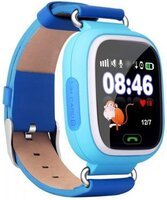 Детский телефон-часы с GPS трекером GOGPS К04 синий