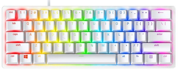 

Игровая клавиатура Razer Huntsman Mini Mercury Edition Red Switch RGB White US Layout (RZ03-03390400-R3M1)