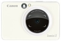 Фотокамера моментальной печати Canon ZOEMINI S ZV123 PW + 30 листов Zink PhotoPaper (3879C031)