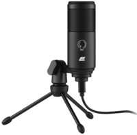 Микрофон 2Е MPC020 Streaming KIT для ПК+трипод, USB (2E-MPC020)