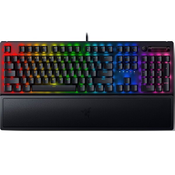 

Игровая клавиатура Razer BlackWidow V3 (Green Switch) - Russian Layout Black (RZ03-03540800-R3R1)