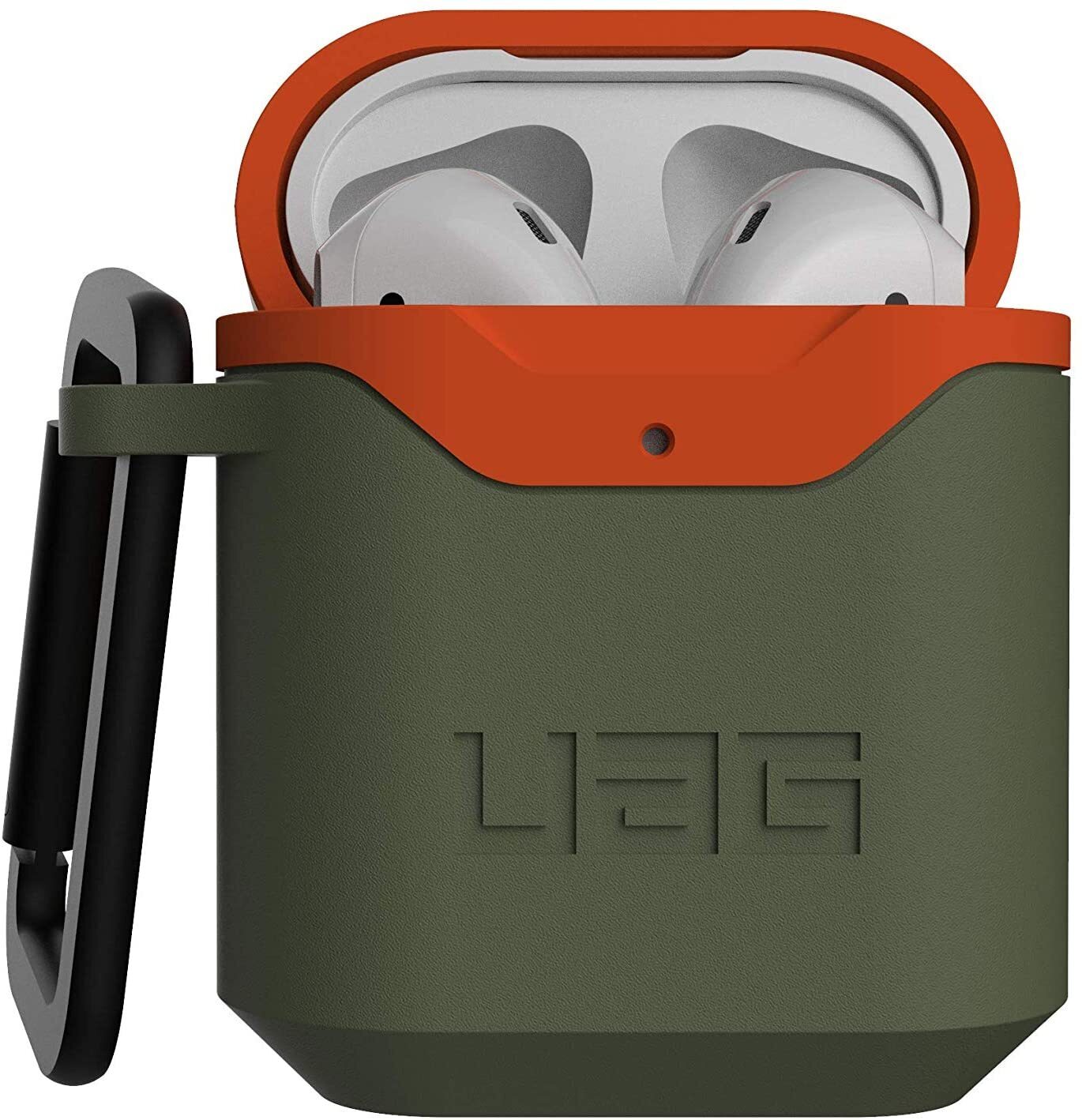 

Чехол UAG для Airpods Standard Issue Hard Olive/Orange (10242F117297)
