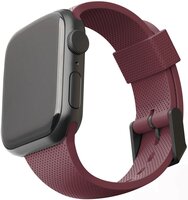 Ремінець UAG для Apple Watch 44/42 Dot Silicone Aubergine