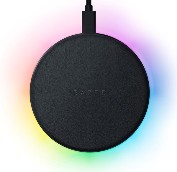

Беспроводное зарядное устройство Razer Chroma RGB Charging Pad 10W Black (RC21-01600100-R371)