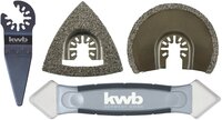 Набор насадок для реноватора KWB для плитки4 шт (708750)