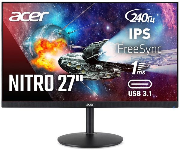 

Монитор 27" ACER Nitro XV272UXbmiipruzx (UM.HX2EE.X04)