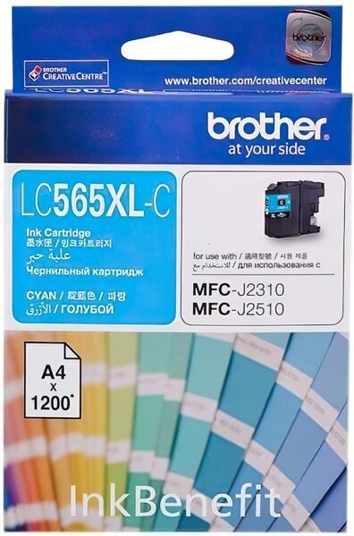 

Картридж струйный Brother MFC-J2310 XL cyan (LC565XLC)