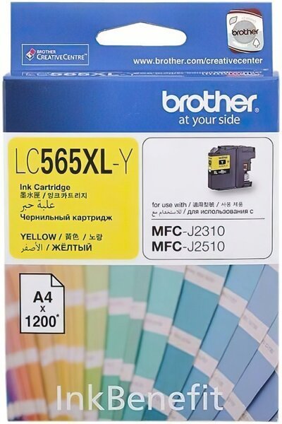 

Картридж струйный Brother MFC-J2310 XL yellow (LC565XLY)