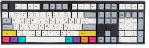 

Игровая клавиатура Varmilo VA108M CMYK Cherry MX Black (VA108ML2W/LLK12RB)