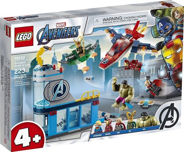 

Конструктор LEGO Marvel Мстители: ярость Локи 76152