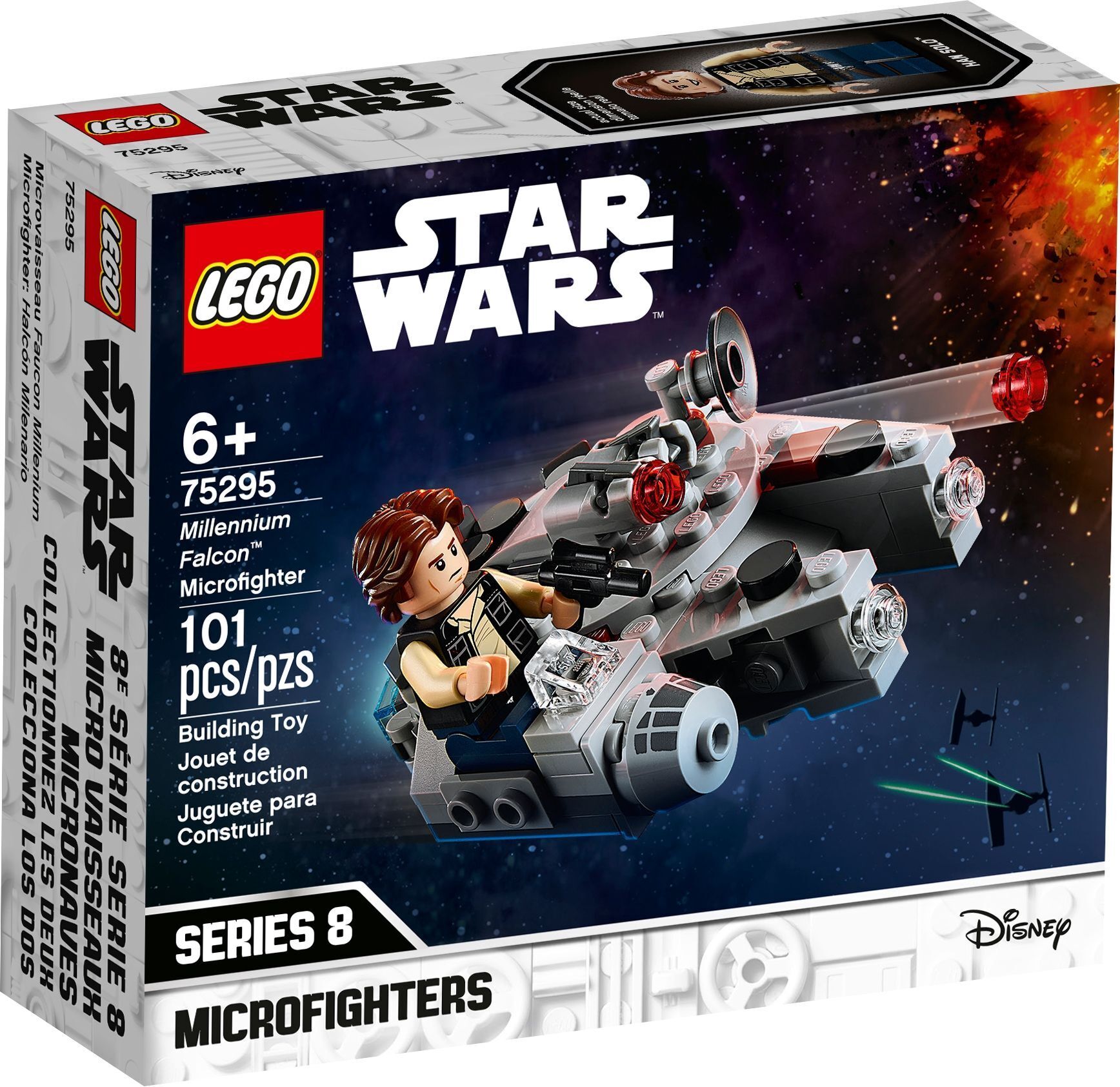 

LEGO 75295 Star Wars TM Микрофайтеры: «Сокол тысячелетия»