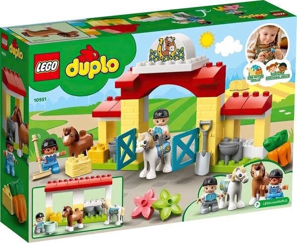 

Конструктор LEGO Duplo Конюшня и уход за пони 10951