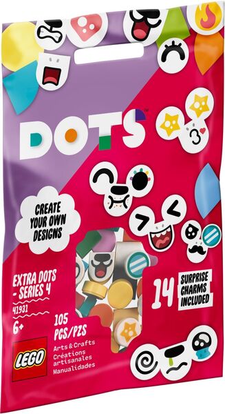 

LEGO 41931 DOTS Тайлы DOTS — серия 4