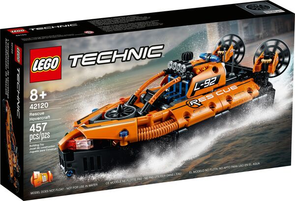 

Конструктор LEGO Technic Спасательный аппарат на воздушной подушке 42120