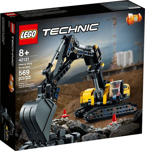 

LEGO 42121 Technic Тяжелый экскаватор