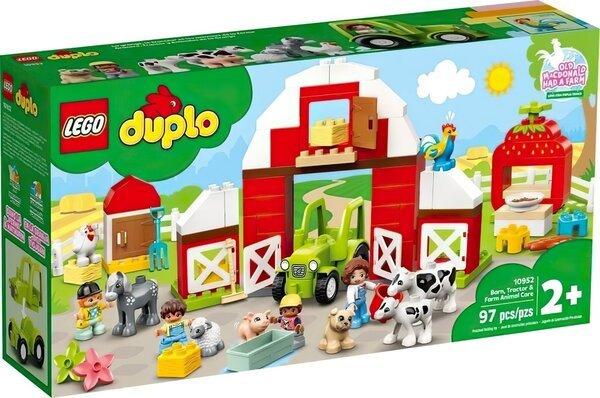

LEGO 10952 DUPLO Town Фермерский трактор, домик и животные