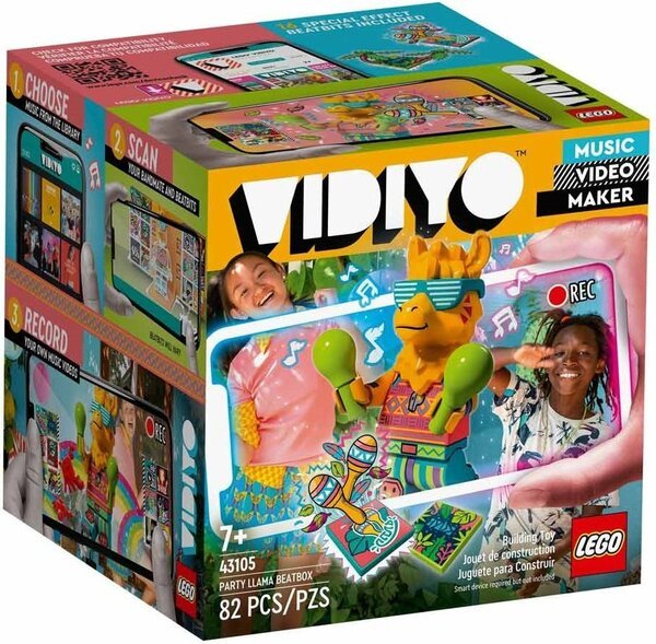 

Конструктор LEGO VIDIYO Битбокс Любителя вечеринок Л.Л.А.М.А 43105