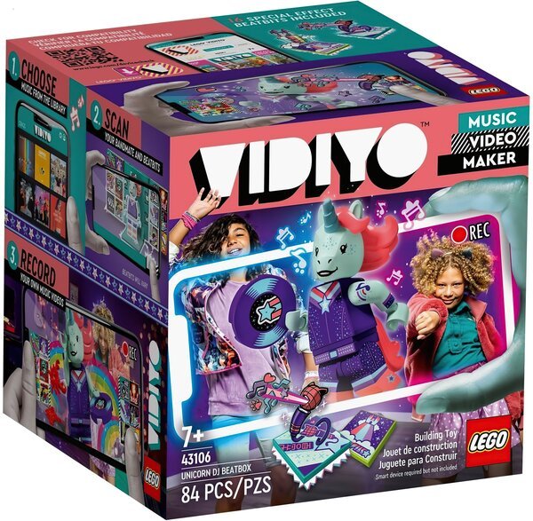 

Конструктор LEGO VIDIYO Битбокс Диджея Единорога 43106