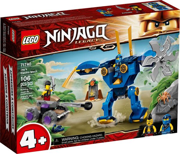 

LEGO 71740 Ninjago Электрический робот Джея