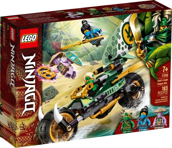 

Конструктор LEGO Ninjago Мотоцикл Ллойда для джунглей 71745
