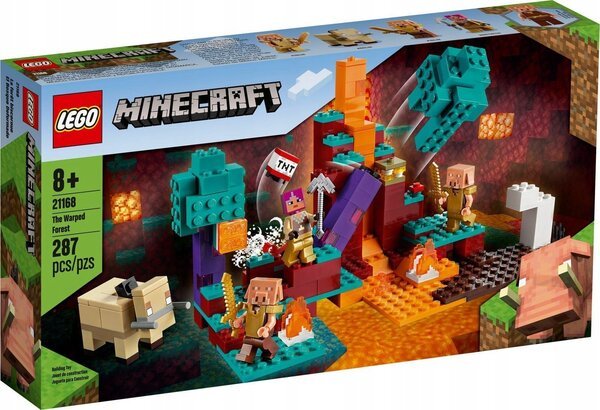 

LEGO 21168 Minecraft Искажённый лес