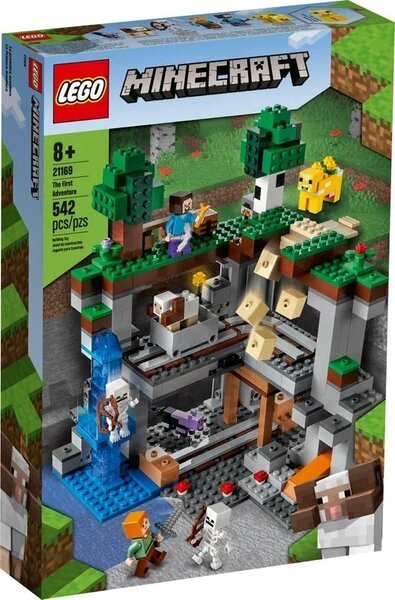 

Конструктор LEGO Minecraft Первое приключение 21169