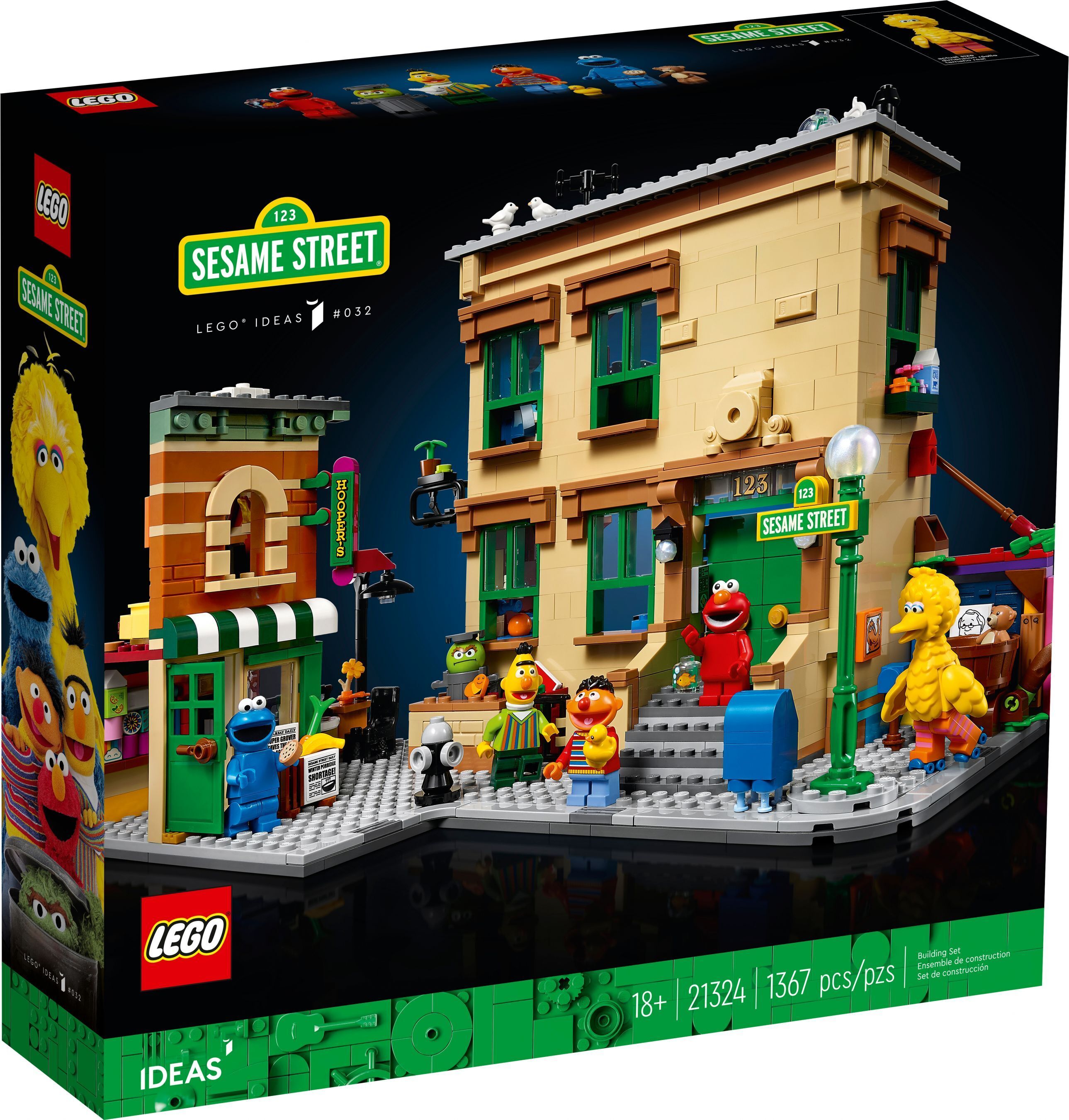 

Конструктор LEGO Ideas Улица Сезам 21324
