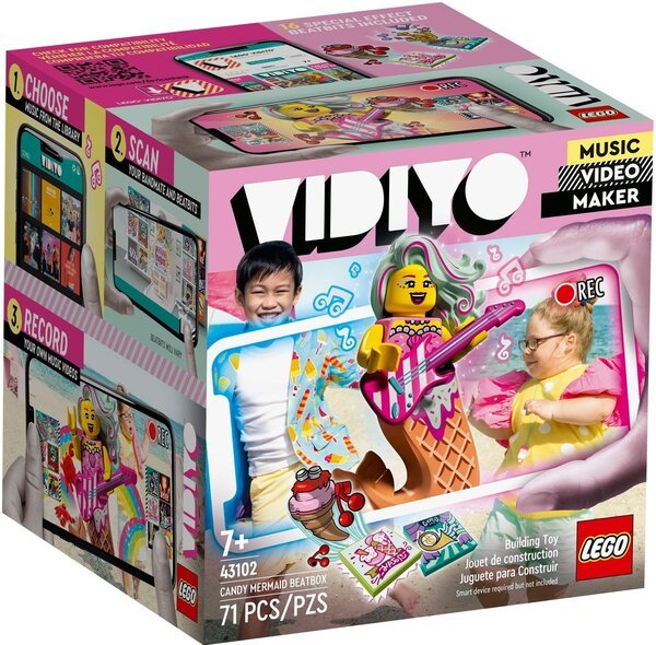 

LEGO 43102 VIDIYO Candy Mermaid BeatBox (Битбокс Карамельной Русалки)