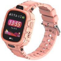 Детские GPS часы-телефон GOGPS ME K27 Розовые