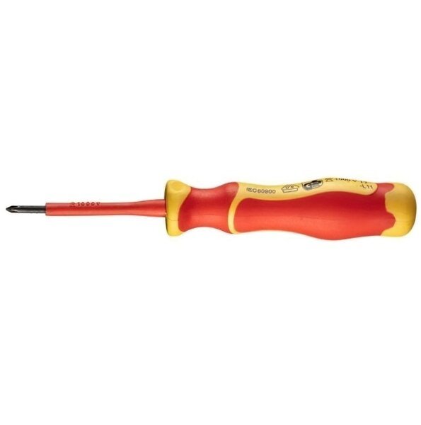 

Отвертка NEO PH0x3x60mm, 1000 В,