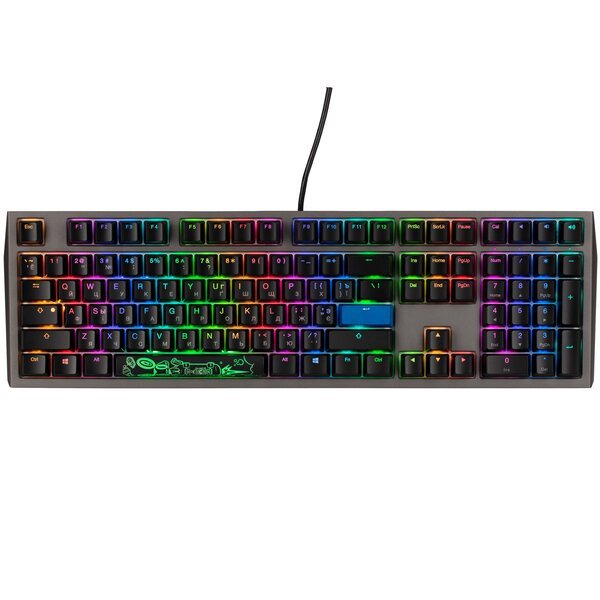 

Игровая клавиатура Ducky Shine 7 Cherry Blue Black (DKSH1808ST-CURALAAT2 )