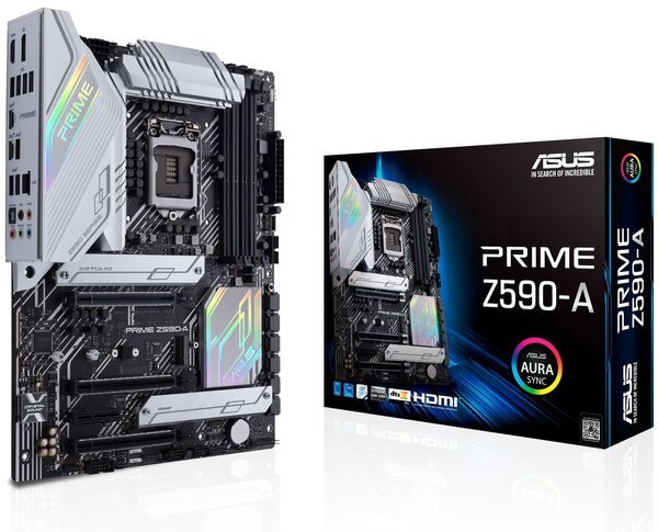 

Материнcкая плата ASUS PRIME_Z590-A s1200 Z590 4xDDR4 M.2 DP-HDMI ATX