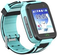 Детские телефон-часы с GPS трекером GOGPS К07 синий