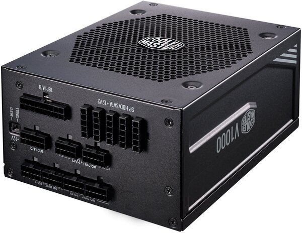 

Блок питания Cooler Master V Platinum 1000W,13.5cm TBB fan,a/PFC,24+8,8xPeripheral,12xSATA,8xPCIe,Full Modular