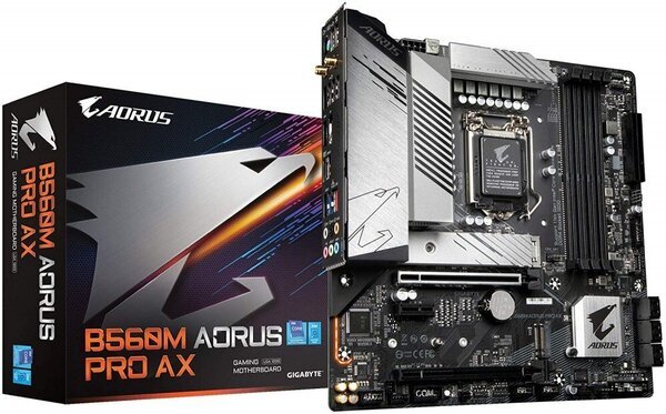 

Материнская плата GIGABYTE B560M AORUS PRO AX (B560M_AORUS_PRO_AX)