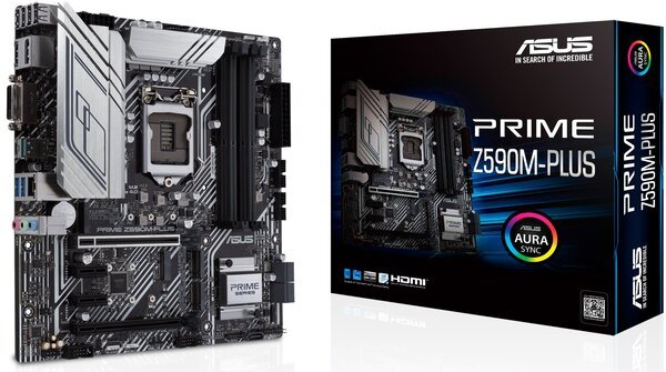 

Материнcкая плата ASUS PRIME_Z590M-PLUS s1200 Z590 4xDDR4 M.2 Wi-Fi!!!BT DP-HDMI-DVI ATX